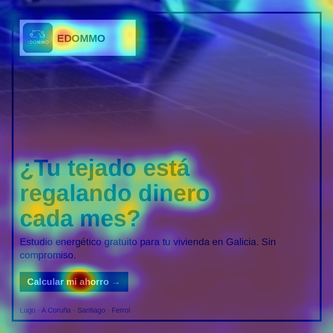 Mapa de calor Creativo B